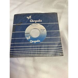 Vintage Blondie "Heart of Glass" 45RPM vinyl single Chrysalis Records Label 1978